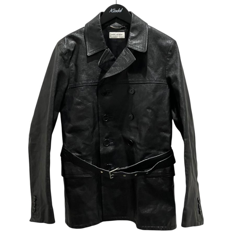 サンローランパリ Saint Laurent Paris 13AW ダブルブレステッドレザー
