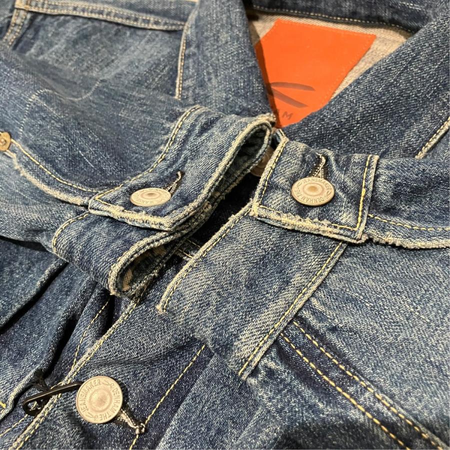 DENHAM FULLCOUNTデニムジャケット DENHAM（デンハム） デンハム×フルカウント Denham×FULLCOUNT BACK