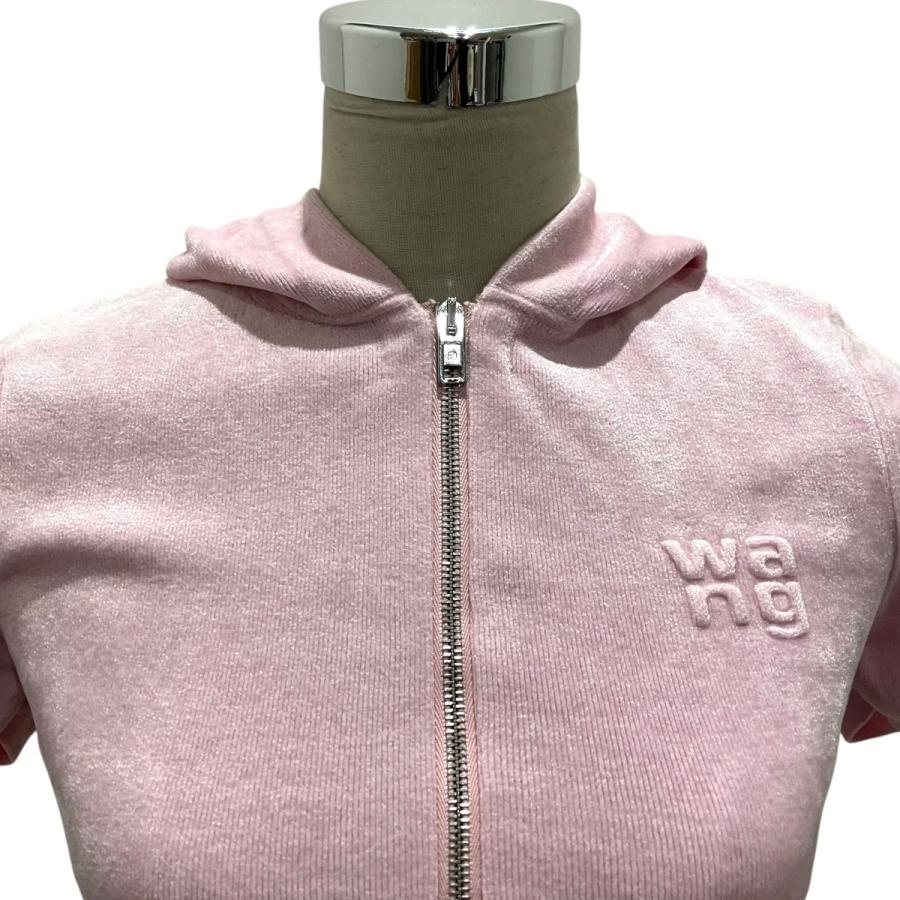 alexanderwang（アレキサンダー・ワン） 半袖パーカー ピンク サイズ