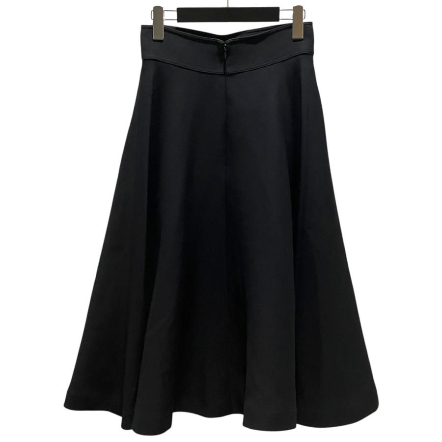 クリスチャンディオール Christian Dior ウェーブスカート 8C21324A1166 ブラック サイズ：38の画像