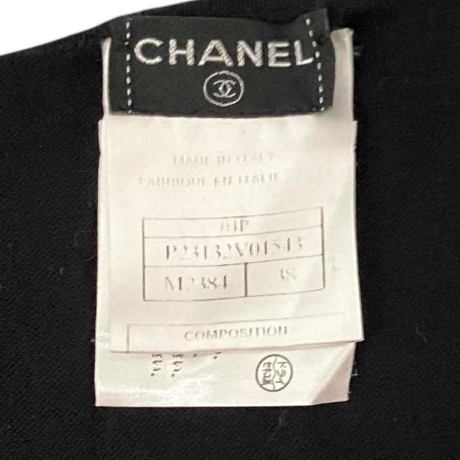 CHANEL（シャネル） ノースリーブロゴニット P23132V01543 ブラック