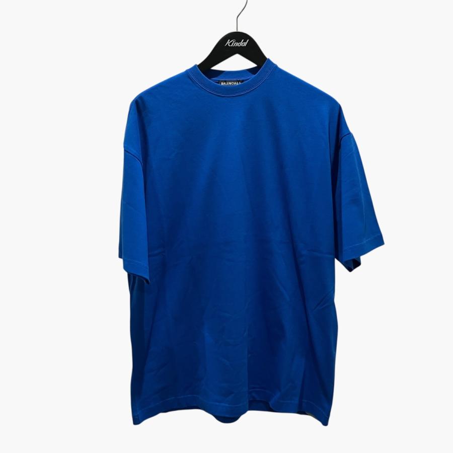 BALENCIAGA（バレンシアガ） バックプリントTシャツ 570805 ブルー 