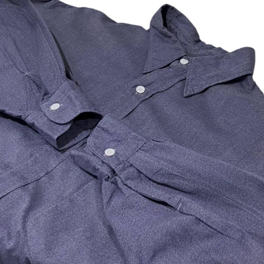 COMOLI（コモリ） 【ヨリ杢ワークシャツ】 長袖シャツ Z01-02092