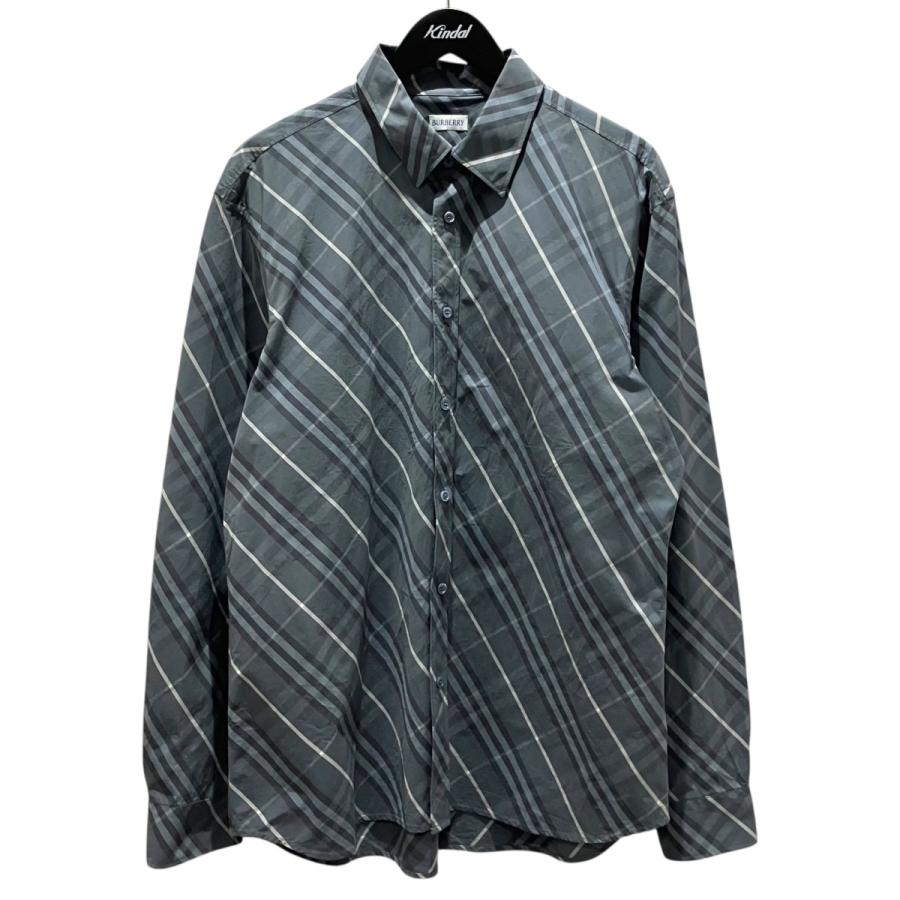 BURBERRY（バーバリー） BURBERRY 25SS チェックシャツ 8108726 ブルー