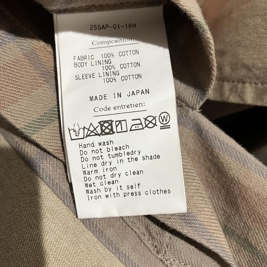 アプレッセ A．PRESSE 25SS Vintage Trench Coat トレンチコート 25SAP