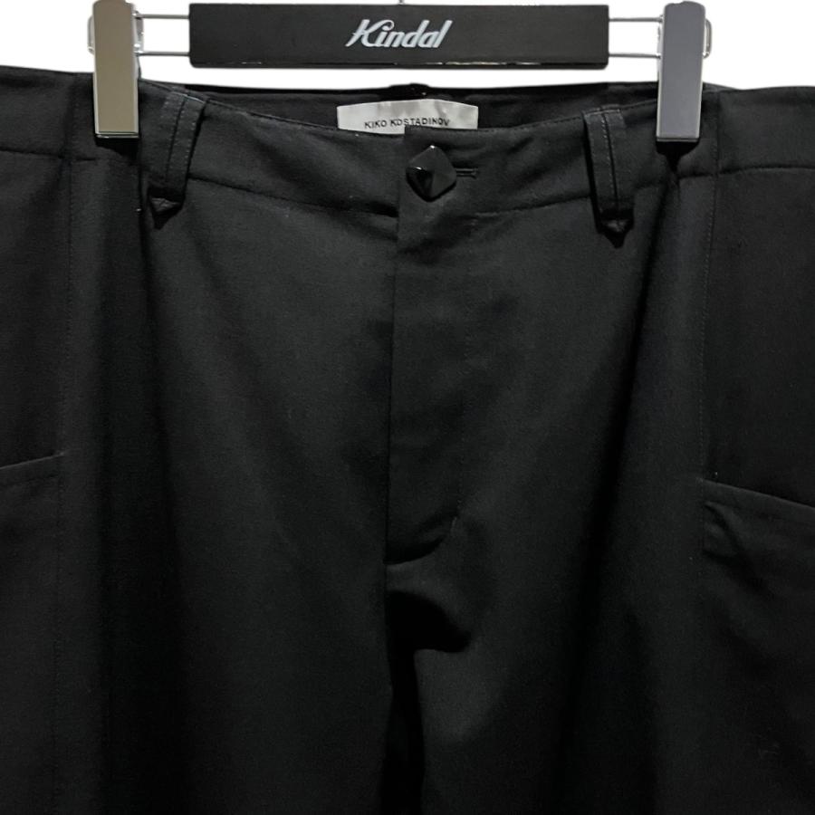 パンツ kiko kostadinov 24SS NESEBUR EMBROIDERED KIKO KOSTADINOV キココスタディノフ 【NESEBUR EMBROIDERED TROUSER