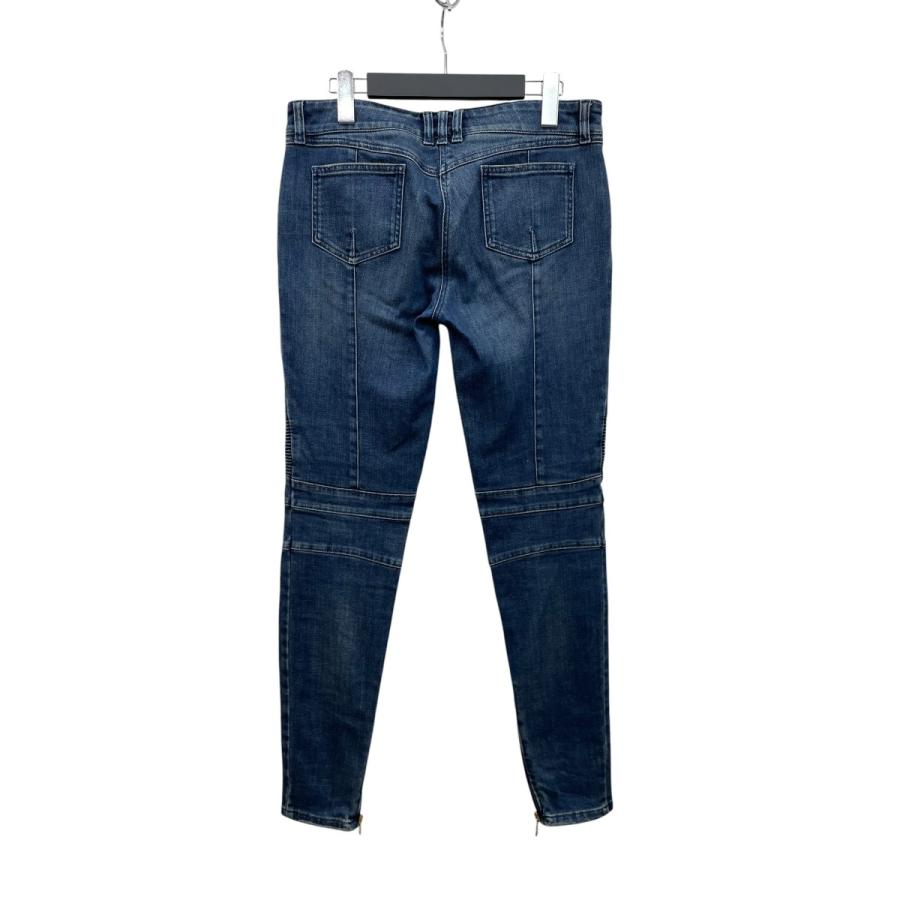 BALMAIN（バルマン） バイカーデニムパンツ 995998-264N インディゴ 