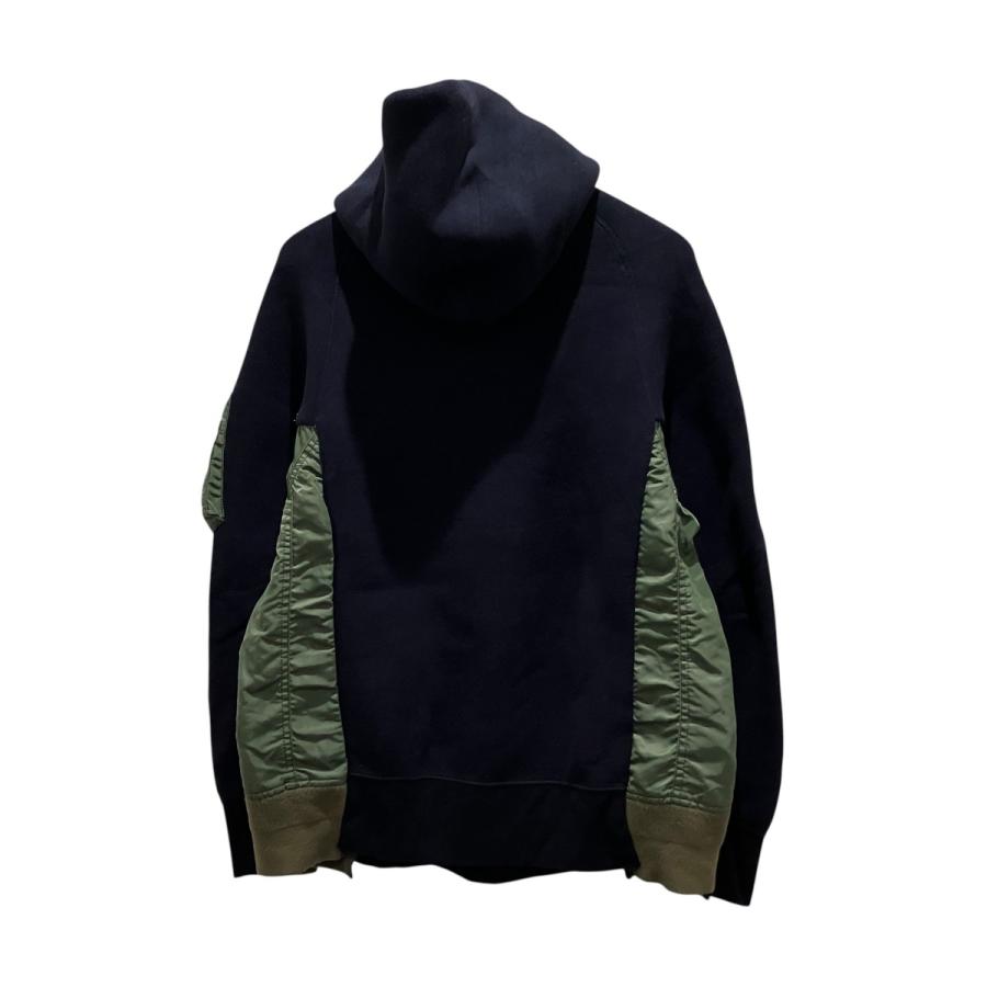 sacai - sacai スポンジスウェットフーディー　ma 1 ドッキング　パーカー sacai（サカイ） 【Sponge Sweat x MA-1 Hoodie】 ドッキングパーカー