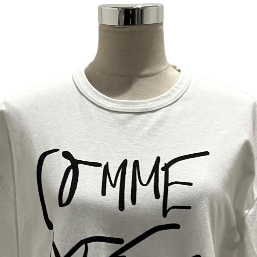 COMME des GARCONS（コムデギャルソン） 手書きロゴ風Tシャツ OK-T104
