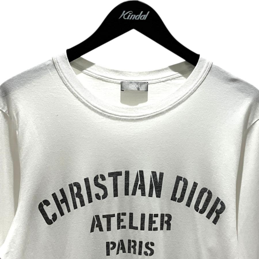 Dior HOMME ディオールオム Homme 長袖Tシャツ 043J611A0589 ホワイト 