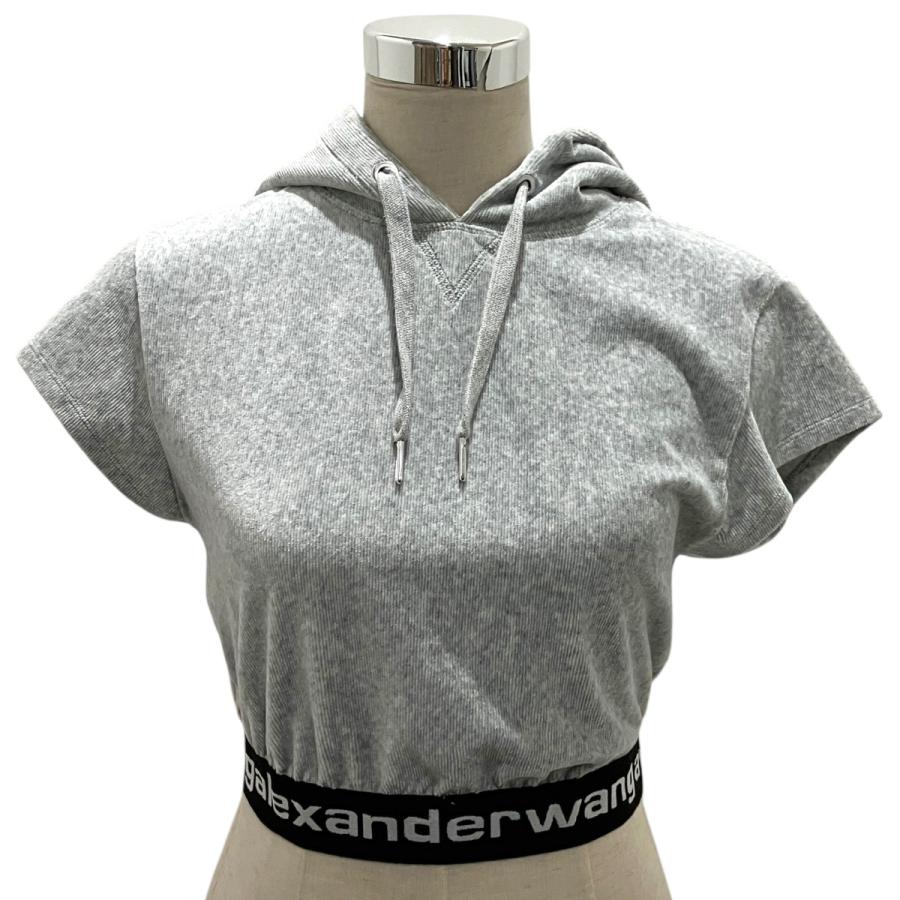 alexanderwang（アレキサンダー・ワン） 半袖パーカー グレー サイズ