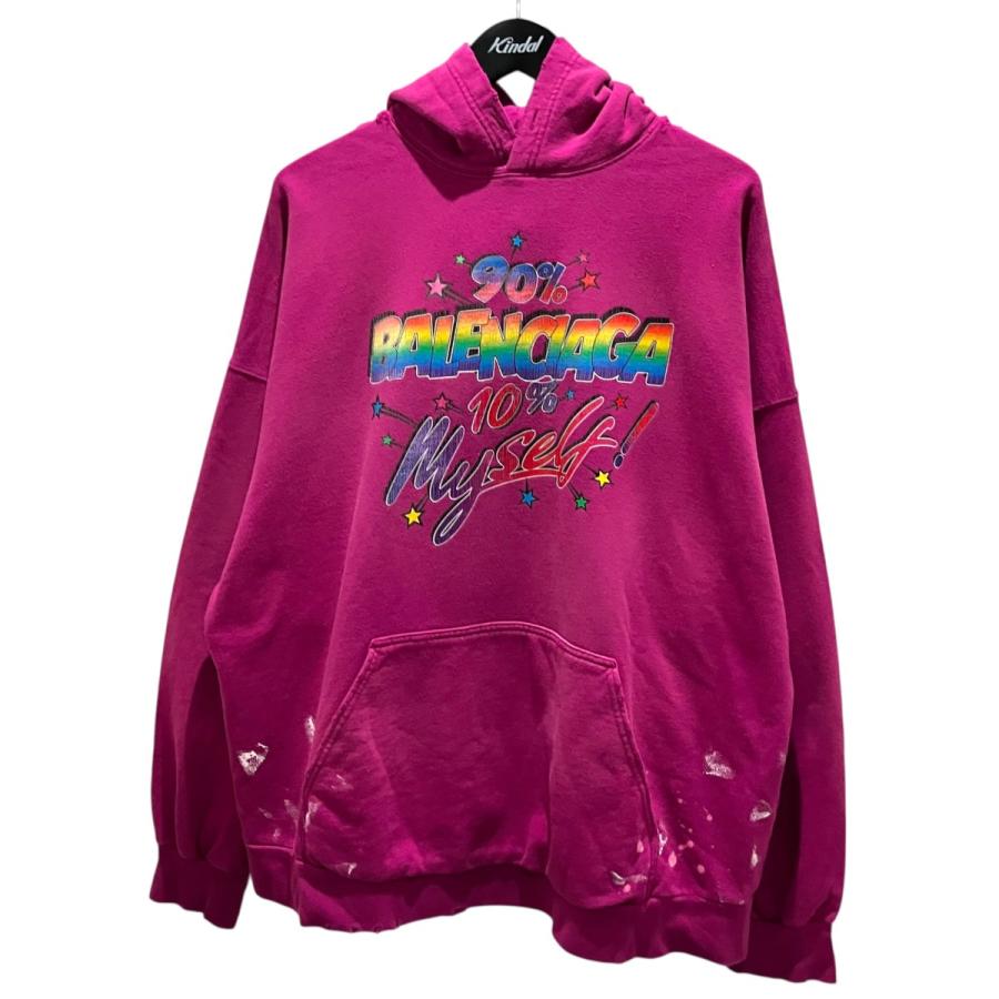 BALENCIAGA（バレンシアガ） プルオーバーパーカー 675003 パープル 