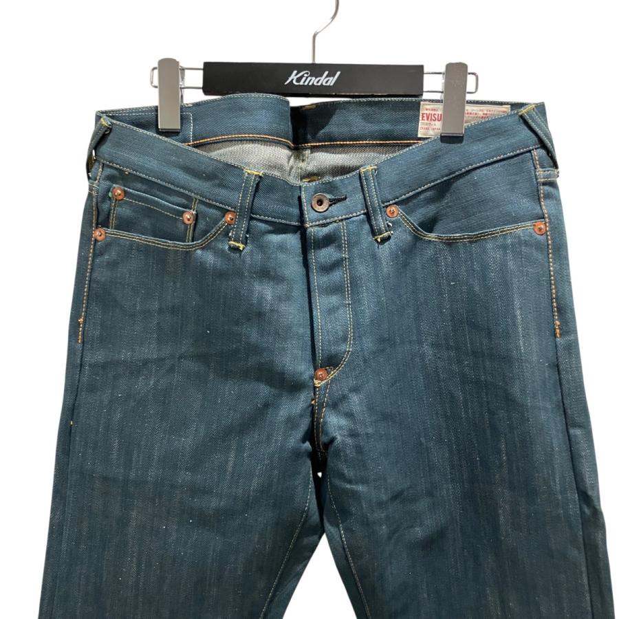 エヴィス EVISU 刺繍かもめ デニムパンツ インディゴ サイズ：32