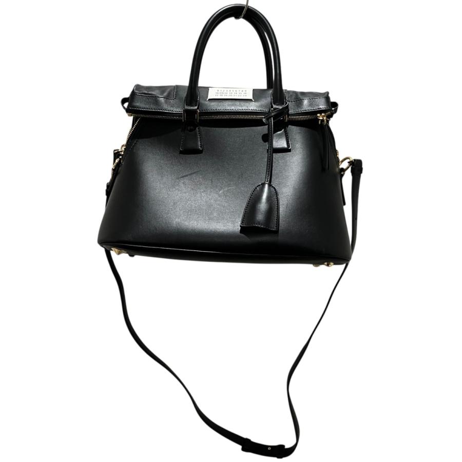 Maison Margiela 5AC ミディアム 黒 2WAY Maison Margiela（メゾンマルジェラ） 【5AC ミディアム】 2WAYバッグ
