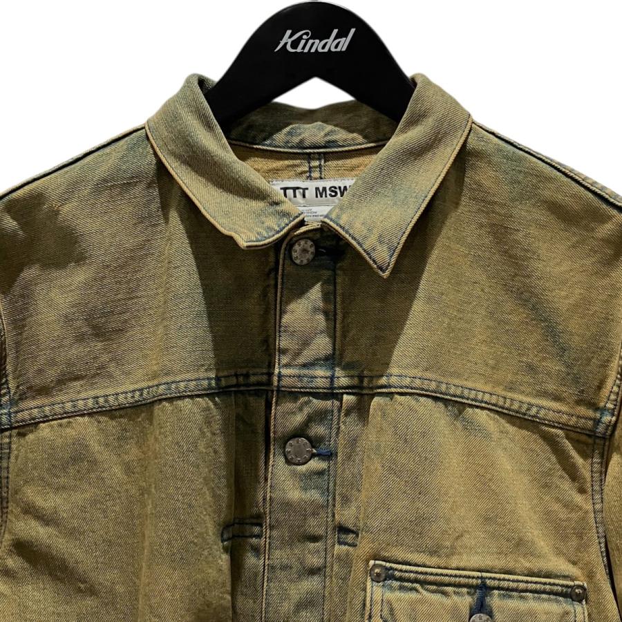 【TTT MSW】 Denim Jacketデニムジャケット ティーティーティ ティーモダンストリートウエア TTT MSW デニムジャケット TTT-2024SS