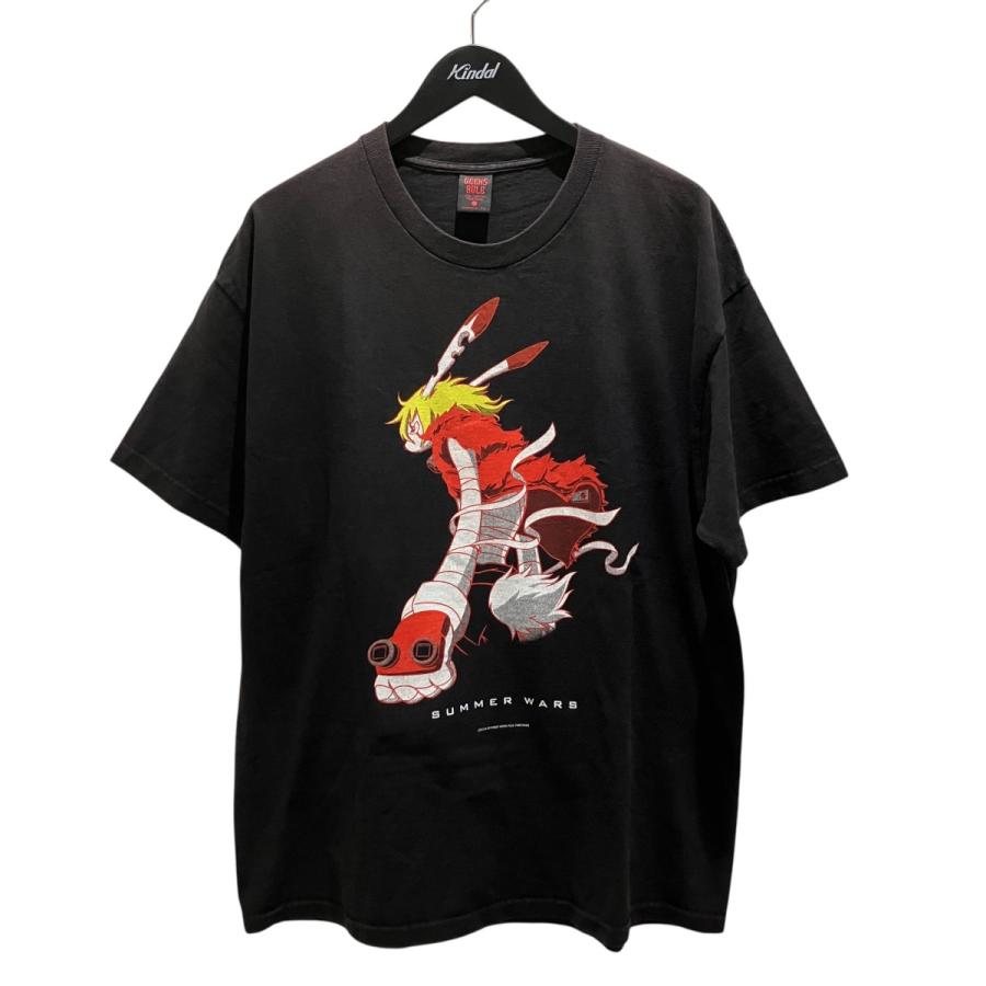 新品 未開封 信州上田市 限定 サマーウォーズ キングカズマ　Tシャツ Lサイズ GeeeKS ギークスルール GEEKS RULE 【世界80着上田市限定キングカズマT