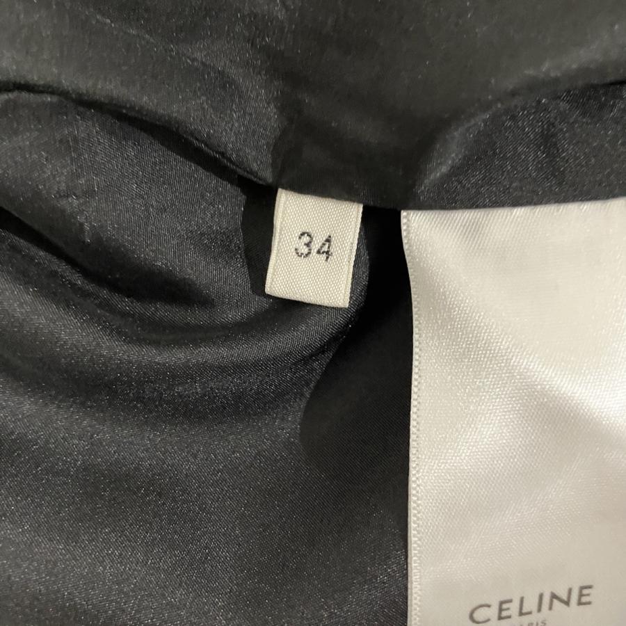 CELINE（セリーヌ） レザースカート 2H343151T ブラック サイズ：34
