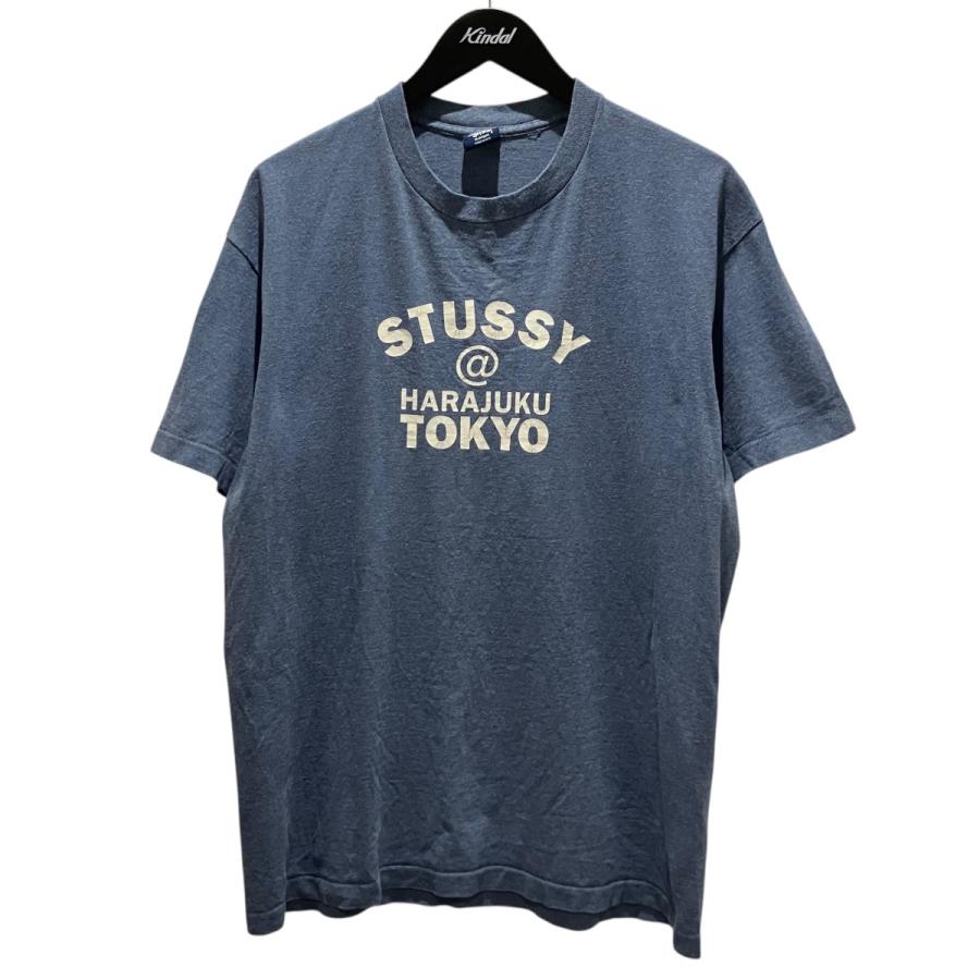 STUSSY（ステューシー） 【@HARAJUKU LIMITED】 半袖Tシャツ ネイビー