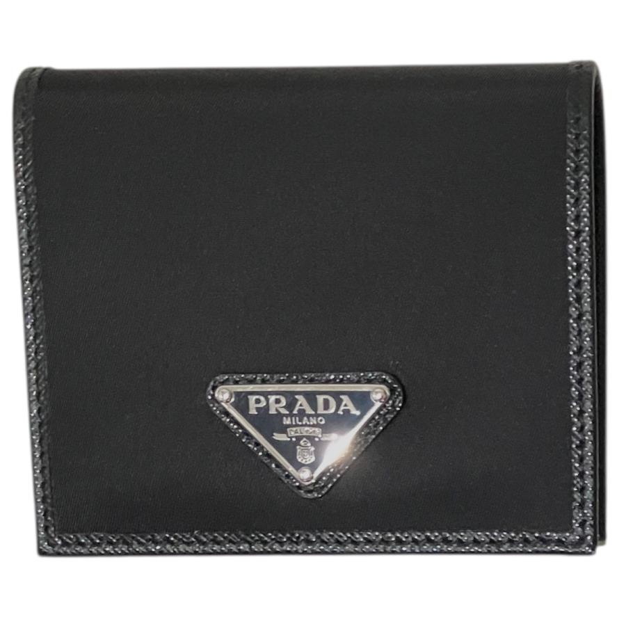 PRADA（プラダ） PRADA 26SS 2つ折り財布 2MO008 ブラック