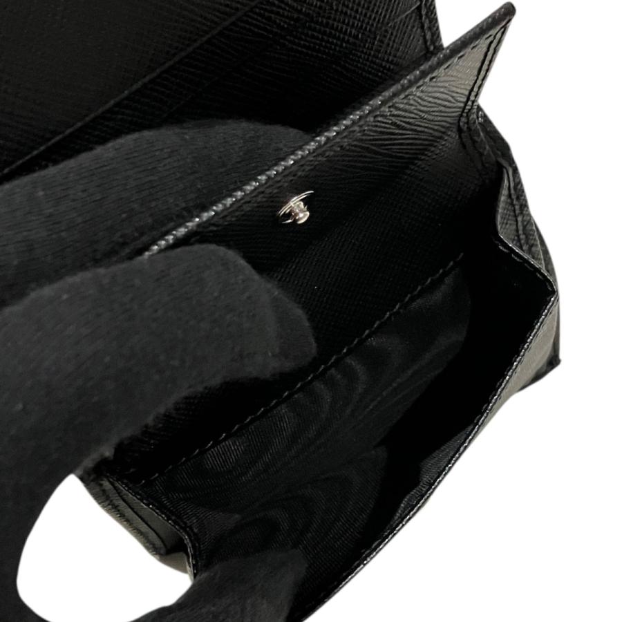 PRADA（プラダ） PRADA 26SS 2つ折り財布 2MO008 ブラック