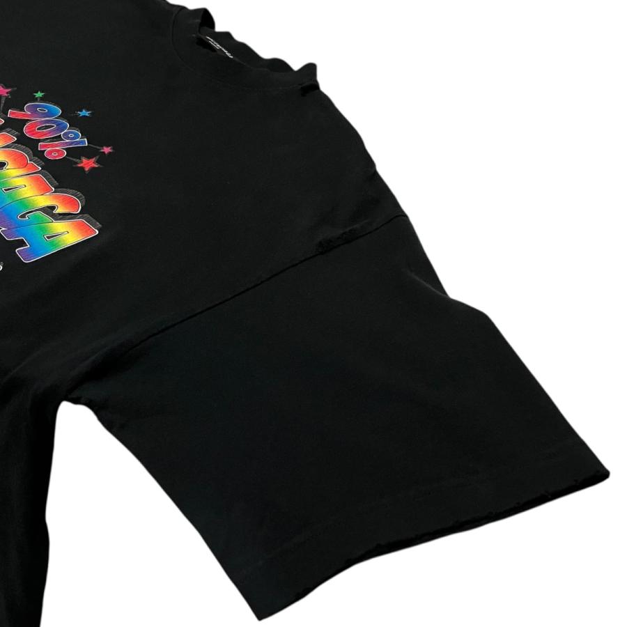 BALENCIAGA（バレンシアガ） ダメージ加工Tシャツ 641675 ブラック