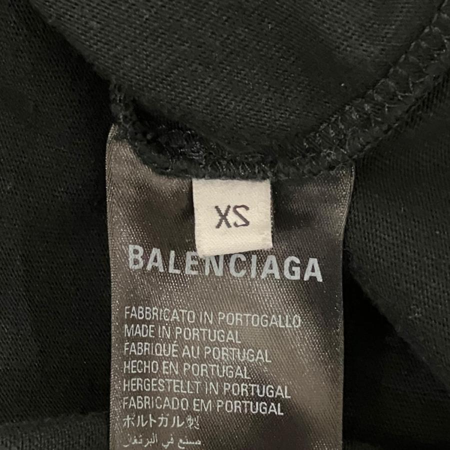 BALENCIAGA（バレンシアガ） ダメージ加工Tシャツ 641675 ブラック