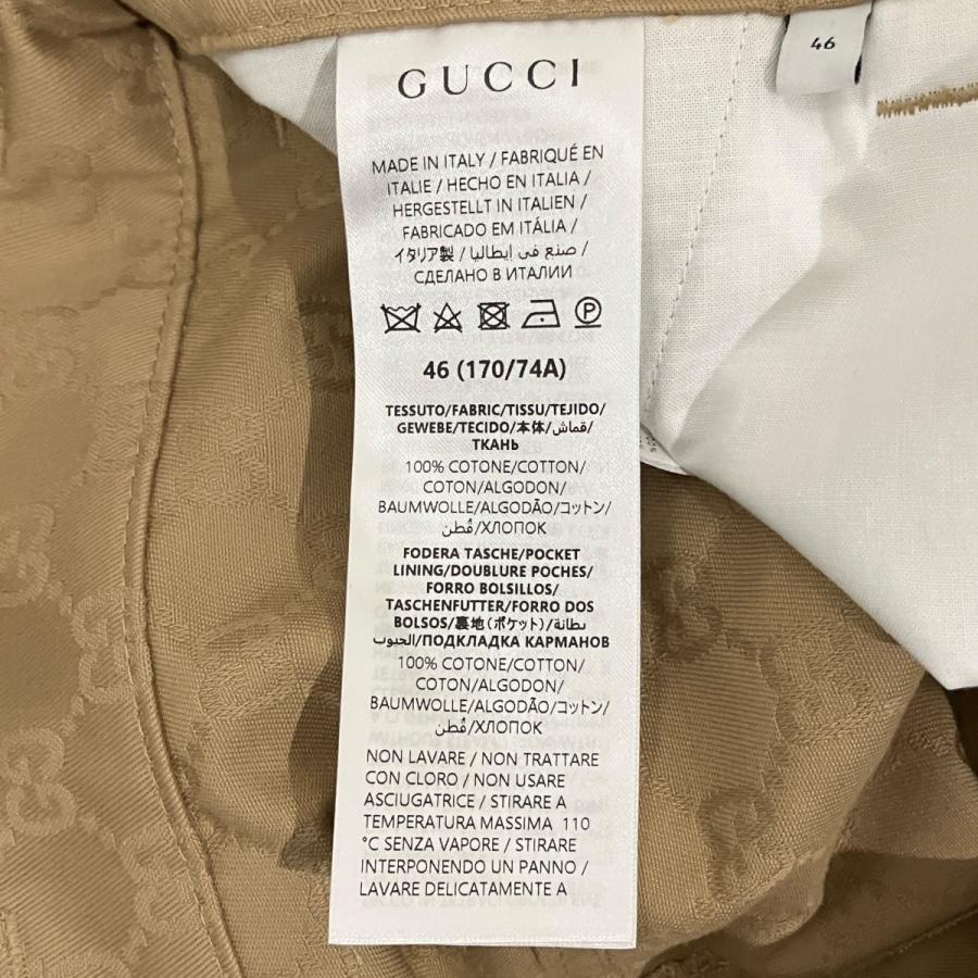 GUCCI（グッチ） GUCCI GGペインターパンツ 824264 ベージュ サイズ