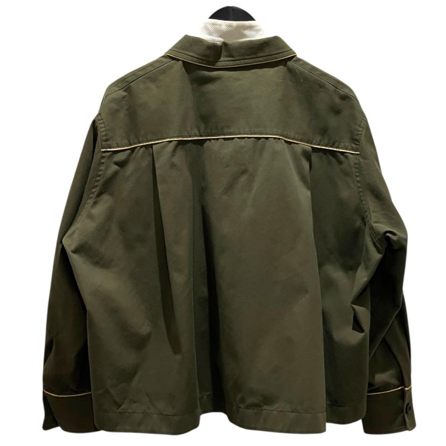 sacai（サカイ） ドッキングジャケット 20-04850 カーキ×ホワイト