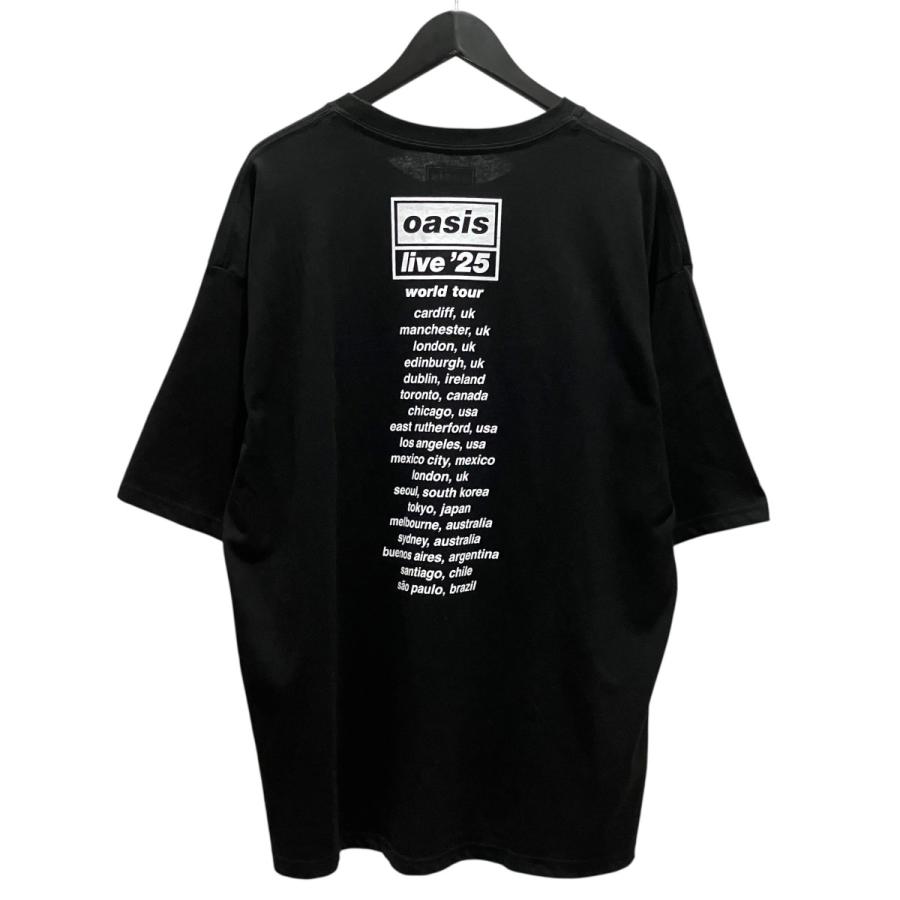  oasis live 25 Tシャツ XL ブラック オアシス oasis 【LIVE'25】 半袖Tシャツ ブラック サイズ：XXL