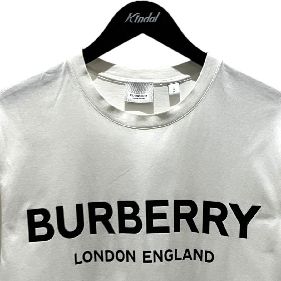 BURBERRY（バーバリー） ロゴプリント半袖Tシャツ 8009495 ホワイト