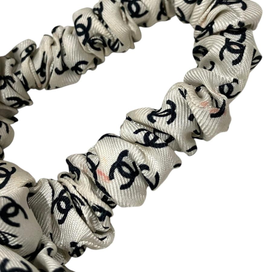 【正規品】CHANEL シャネル リボンシュシュ 白 CHANEL（シャネル） ココマークリボンシュシュ ホワイト