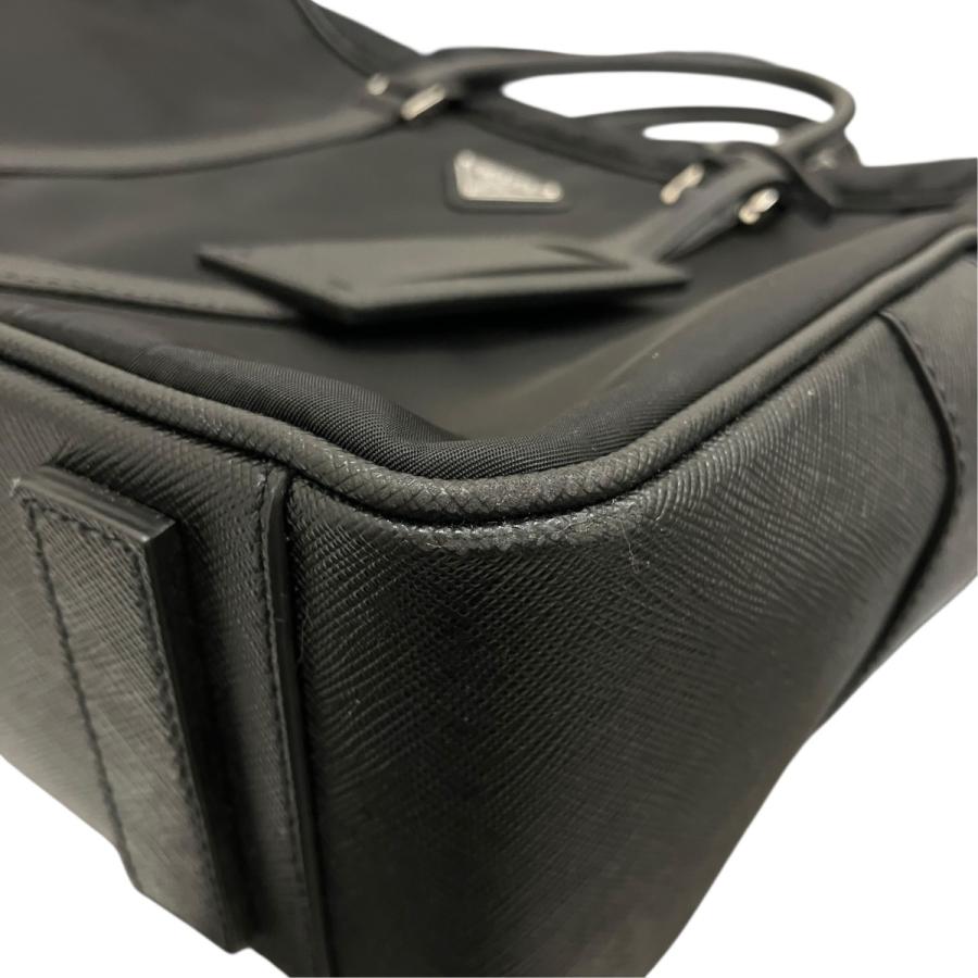 B*p様 PRADA ビジネスバッグ トラベル ハンド 2WAY カバン プラダ PRADA（プラダ） ビジネス2wayハンドバッグ ブラック : カインドオル
