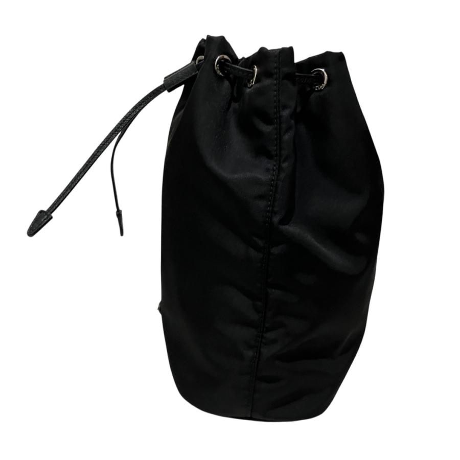 PRADA（プラダ） PRADA Re Nylonポーチ 巾着ポーチ 1NS369 ブラック 