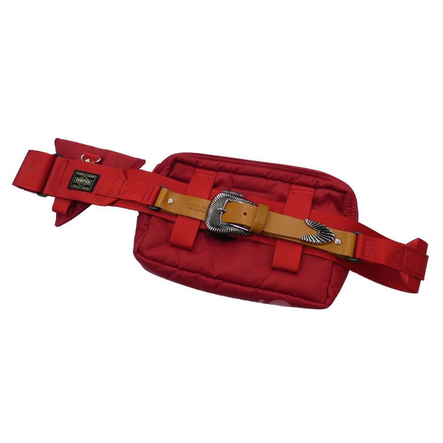 代引不可 4月19日値下 Toga Pulla Porter 19ss Belt Bag コンチョウエストポーチ レッド 新宿店 現金特価 Zoetalentsolutions Com