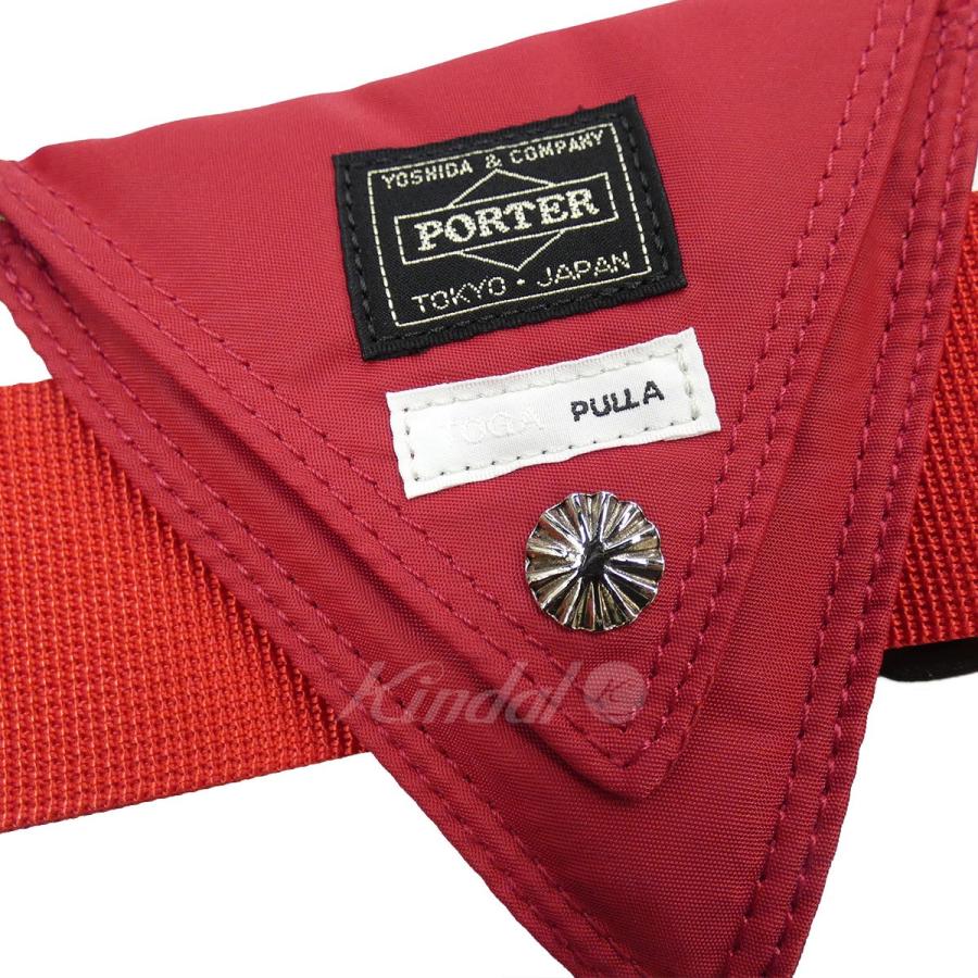 代引不可 4月19日値下 Toga Pulla Porter 19ss Belt Bag コンチョウエストポーチ レッド 新宿店 現金特価 Zoetalentsolutions Com