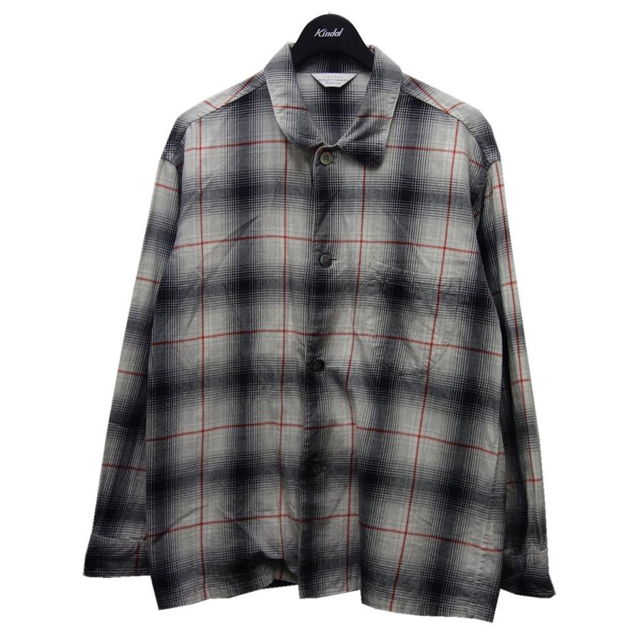 Unused チェックシャツ グレー サイズ 2 新宿店 ブランド古着カインドオル 通販 Yahoo ショッピング