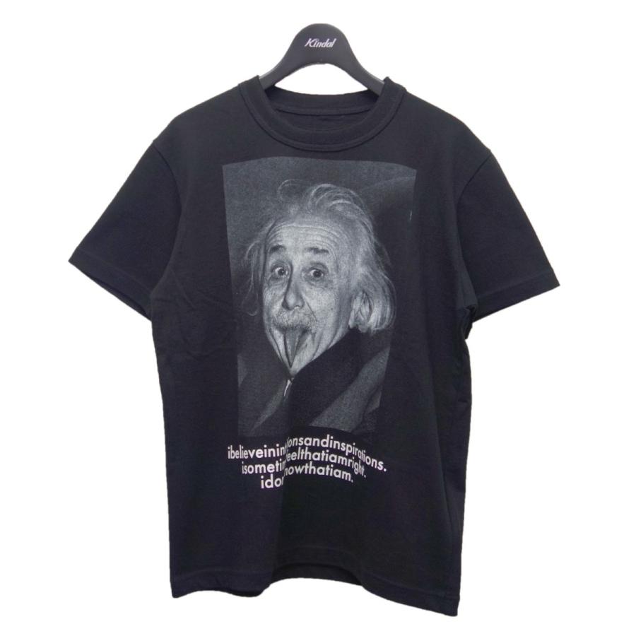 値下げ】sacai 20AW「Einstein tee」アインシュタインプリントTシャツ