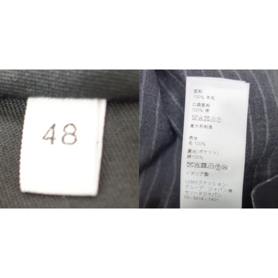 【1月6日値下】CELINE 21SS ストライプスケートパンツ グレー サイズ：48 (新宿店)
