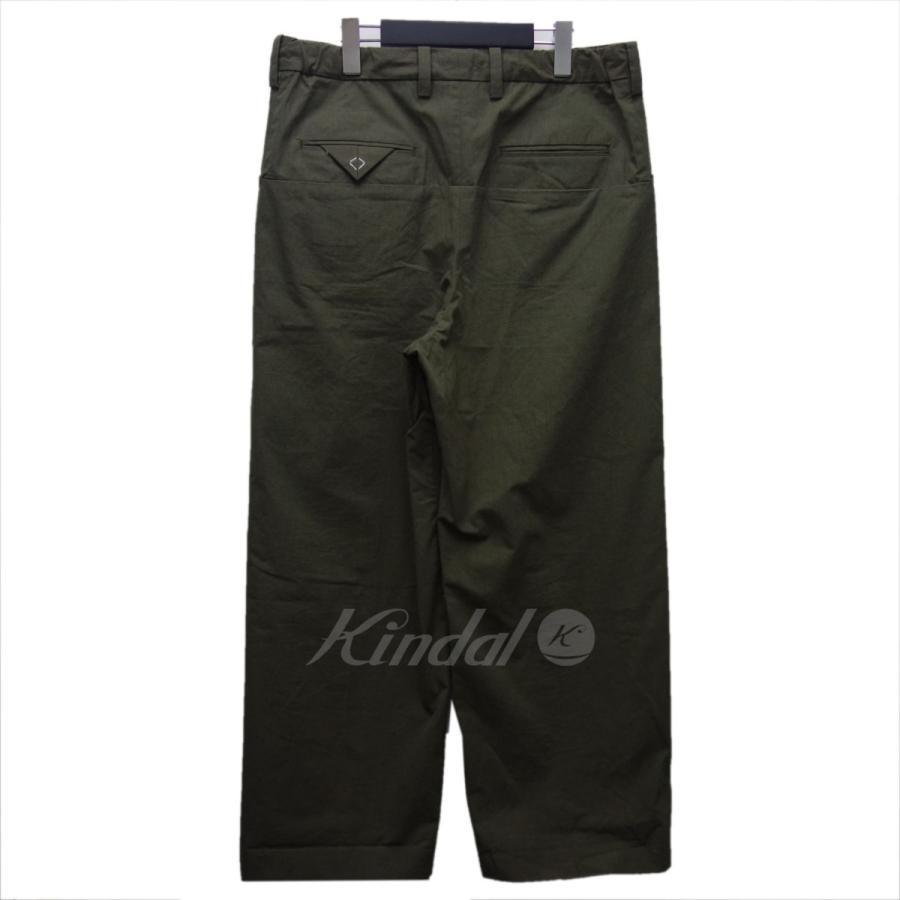 SUNSEA 【値下げ】SUNSEA 21SS 「SOUND COTTON WIDE PANTS」 サウンド 