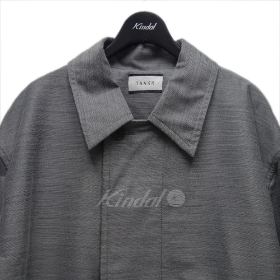 値下げ】TAAKK 21AW 「FEATHERWEIGHT WOOL SERIES COAT」 ステンカラー