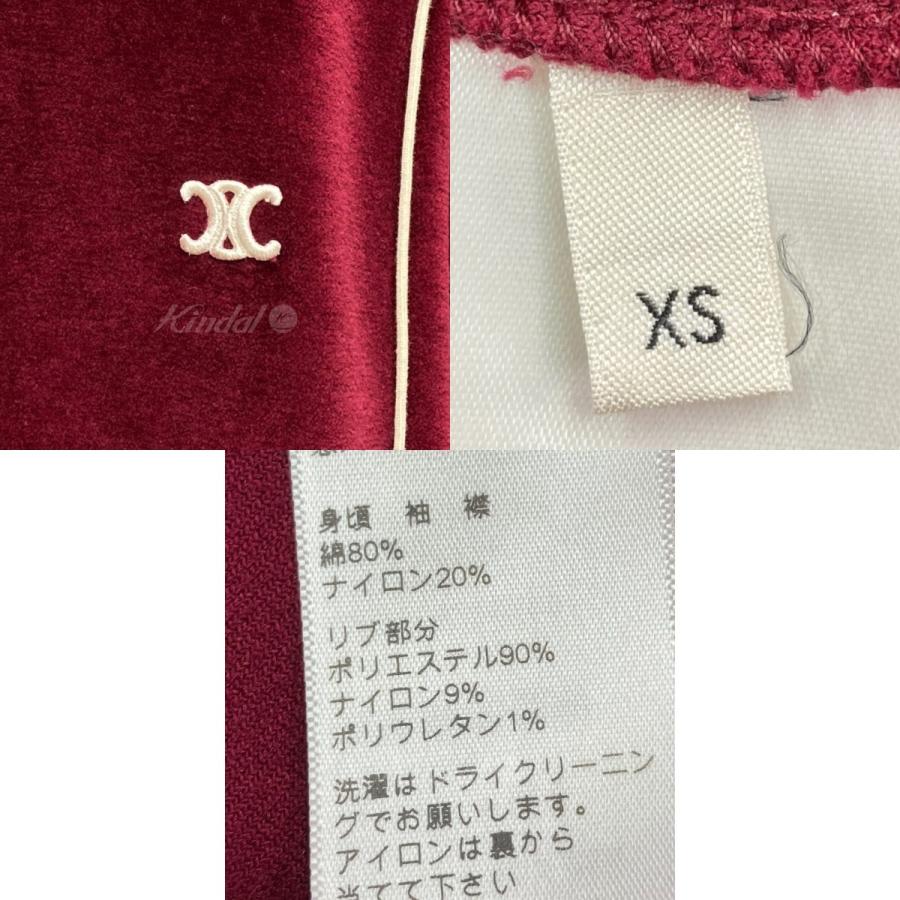 CELINE 【値下げ】CELINE 20SS ベロアトラックジャケット