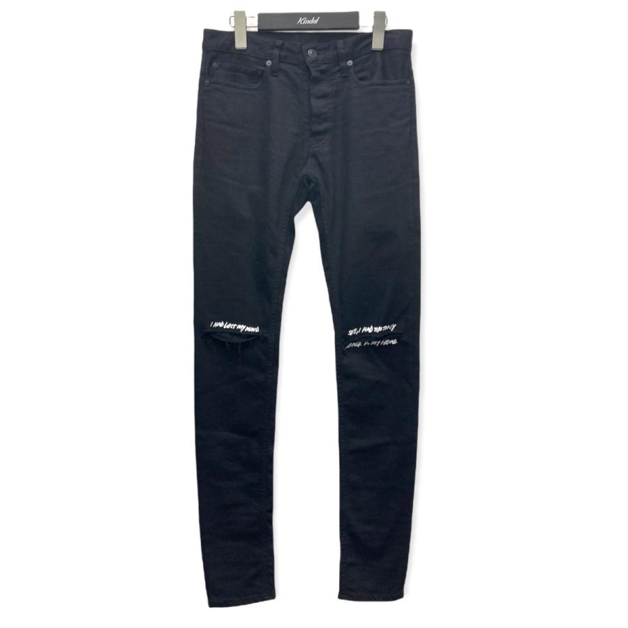 値下げ】MINEDENIM 「Lettered S．Slim STR 5 pocket OWS」 ニー 