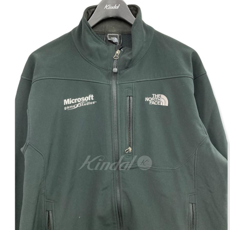 新品✨タグ付きTHE NORTH FACE ブラックジップアップジャケット THE NORTH FACE FACE×microsoft ジップアップジャケット