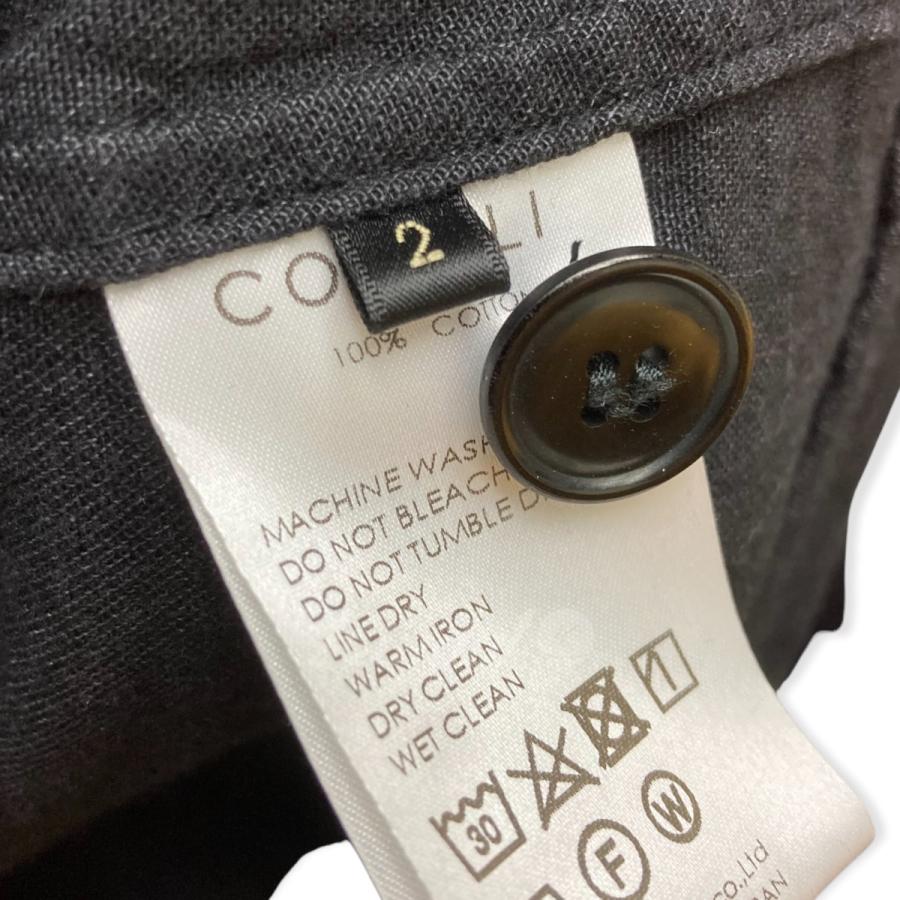 COMOLI ダンガリージャケット ブラック サイズ：2 (新宿店) 220219  