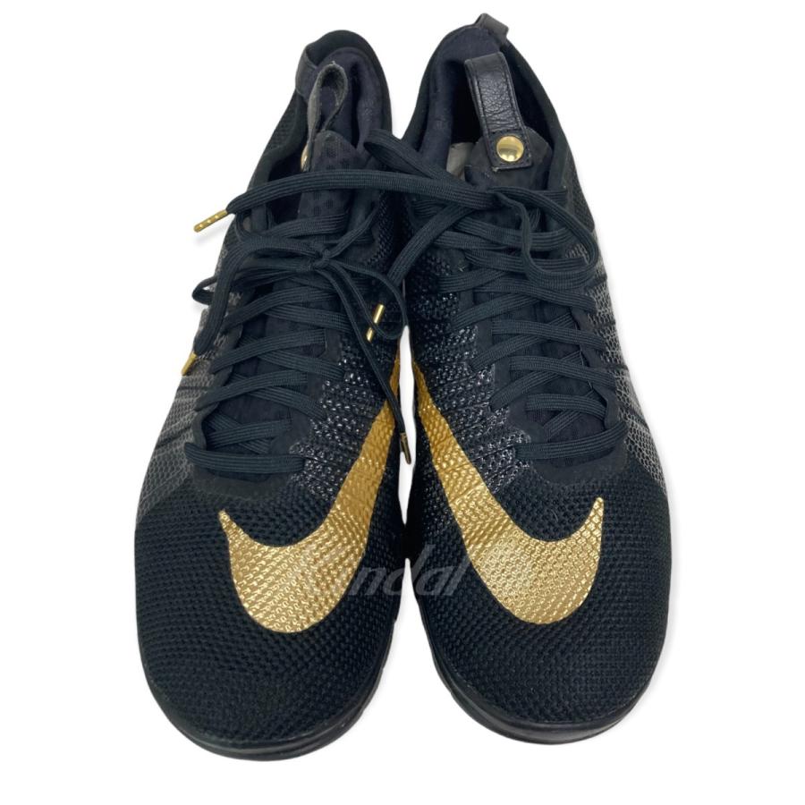 値下げ Nike Lab Olivier Rousteing Free Hypervenom フリーハイパーヴェノムスニーカー ブラック ゴールド サイズ 27 5cm Ec ブランド古着カインドオル 通販 Yahoo ショッピング