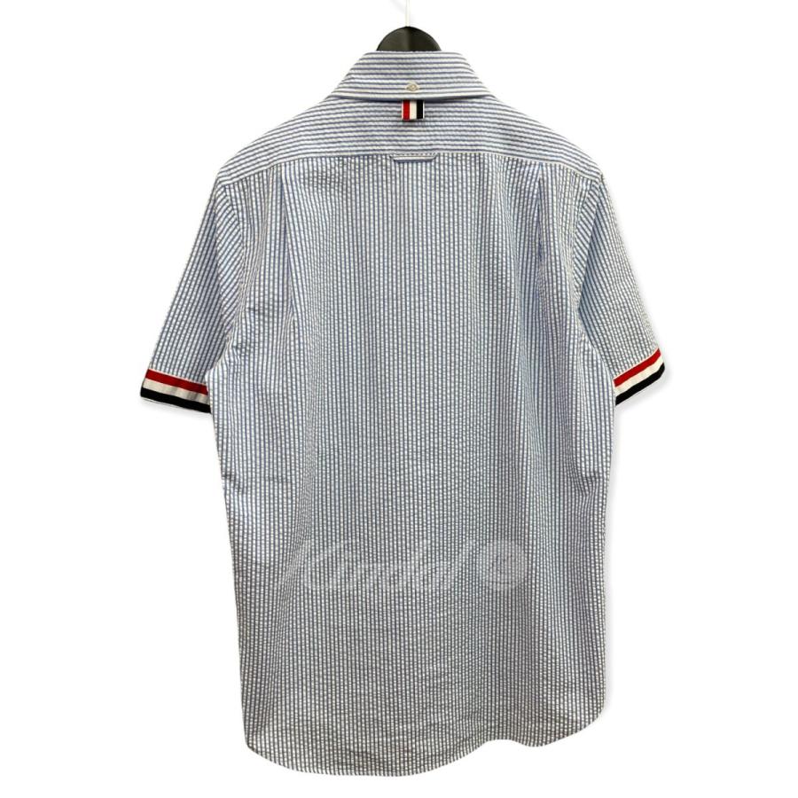 THOM BROWNE  ポロシャツ made in japan トリコロール THOM BROWNE ポロシャツ made in japan トリコロール
