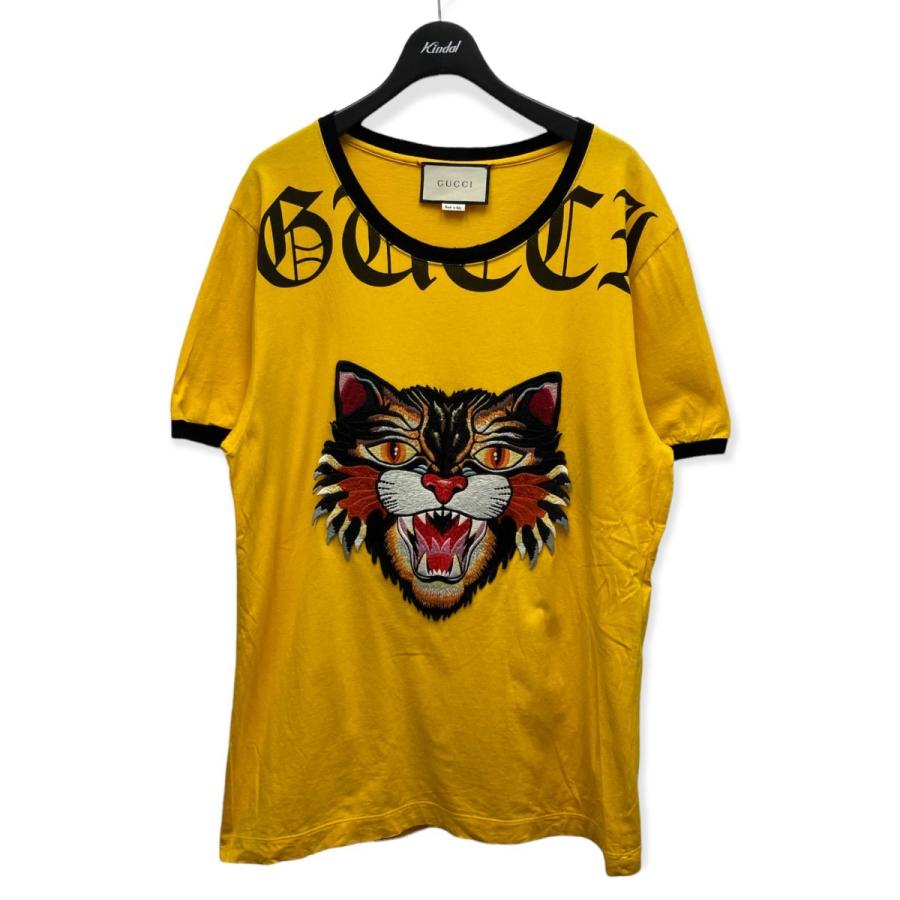 GUCCI タイガー Tシャツ イエロー