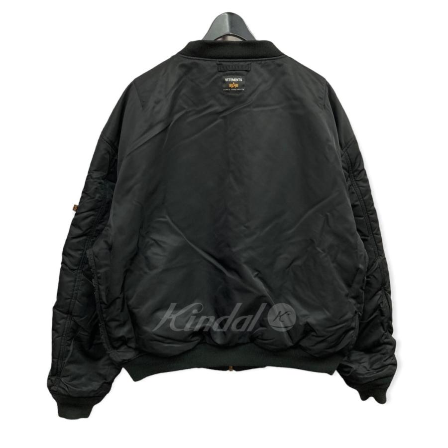 VETEMENTS×ALPHA 18AW「Reversible Bomber Jacket」リバーシブル VETEMENTS×ALPHA 18AW「Reversible Bomber Jacket」リバーシブル