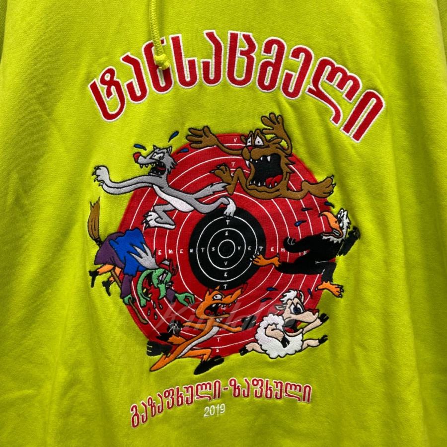 値下げ】VETEMENTS 19SS 「CARTOON HOODIE」 カートゥーンプルオーバー  