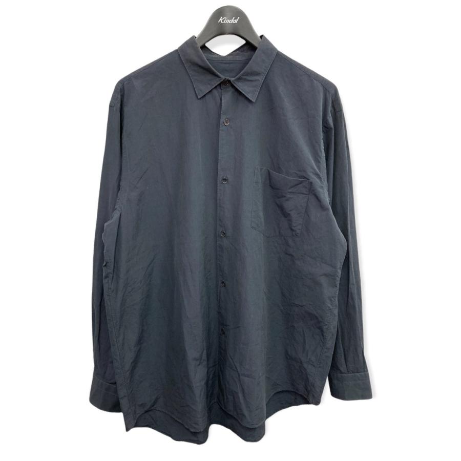 COMOLI 20SS コモリシャツ ネイビー サイズ：3 (新宿店) 220416 